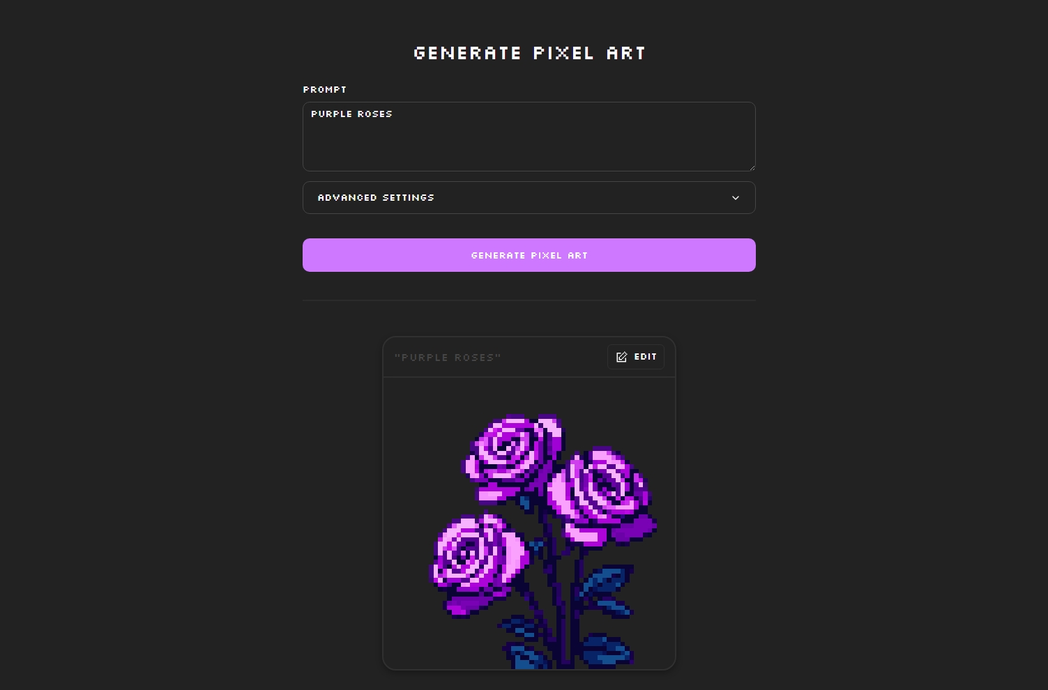 PixelSmart App Preview - Create Pixel Art with AI